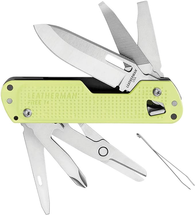 Leatherman Free T4 Multi-Tool Stainless Lunar