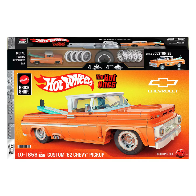 Brick Shop Hot Wheels - Speed Series: Building Set Custom ’62 Chevy Pickup