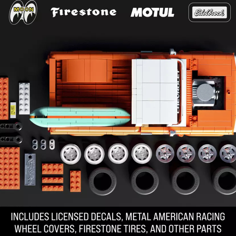 Brick Shop Hot Wheels - Speed Series: Building Set Custom ’62 Chevy Pickup
