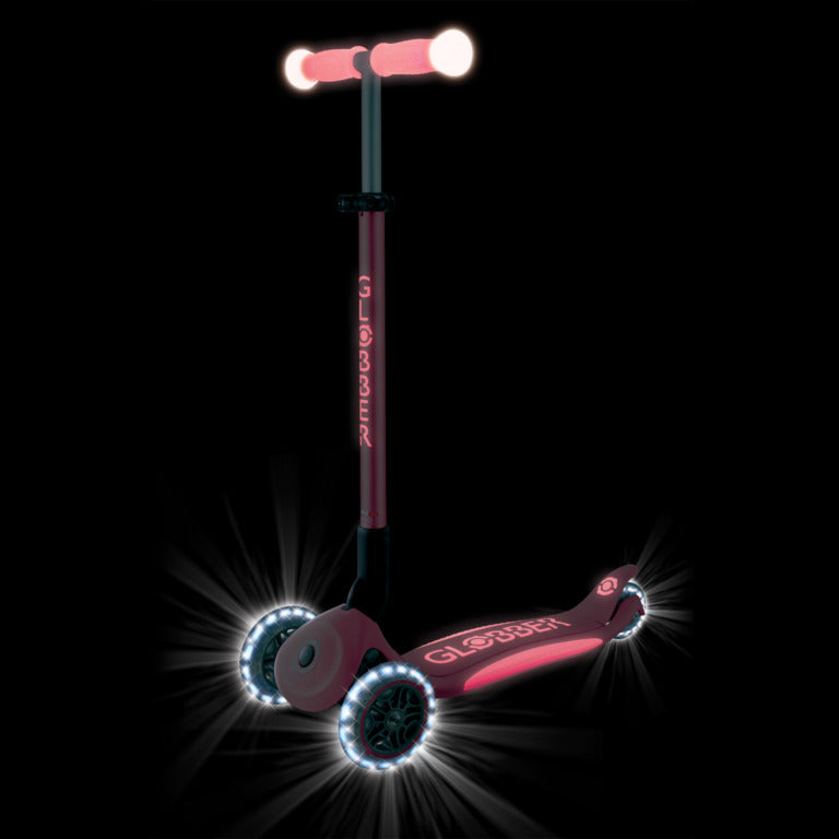 Globber Elite Glow Lights Colar Pink