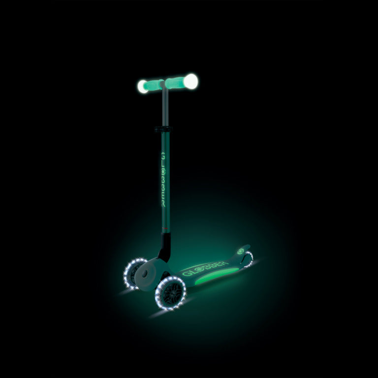 Globber Elite Glow Lights Dark Mint
