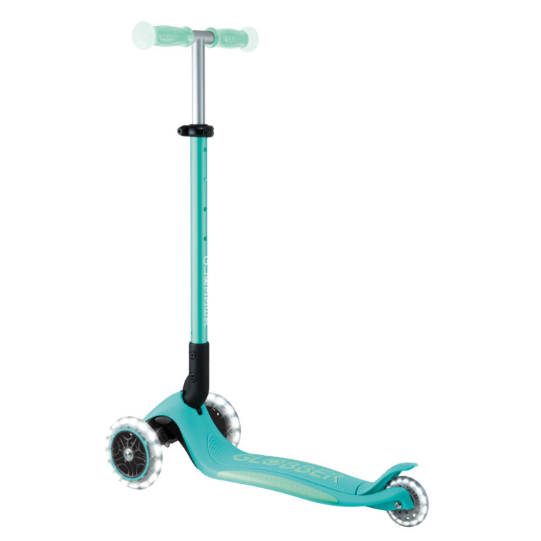 Globber Elite Glow Lights Dark Mint