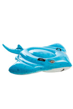 Intex Stingray Ride-On Inflatable Pool Float Blue