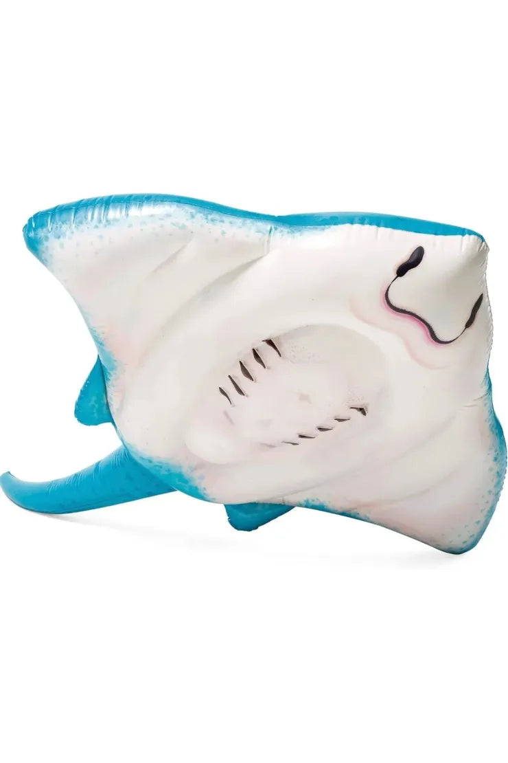 Intex Stingray Ride-On Inflatable Pool Float Blue