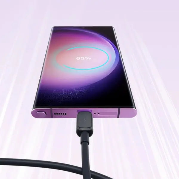 JOYROOM S-A14 Multi-color Series 3A Fast Charging Data Cable(USB-A to Type-C)1. 2m - Black