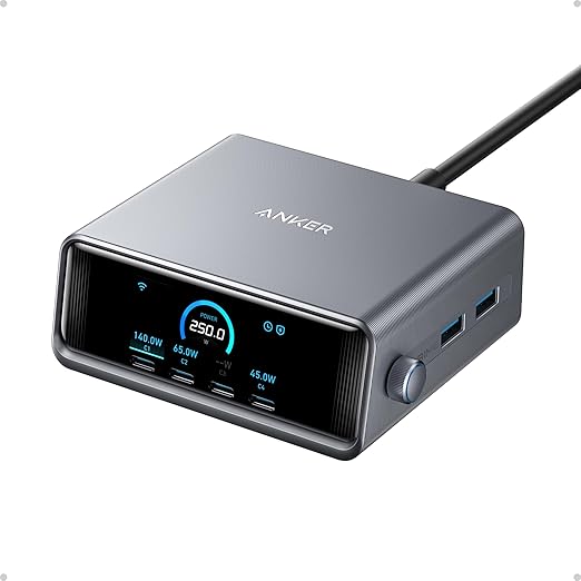 Anker Prime Charger ( 250W GaN 6 Ports)