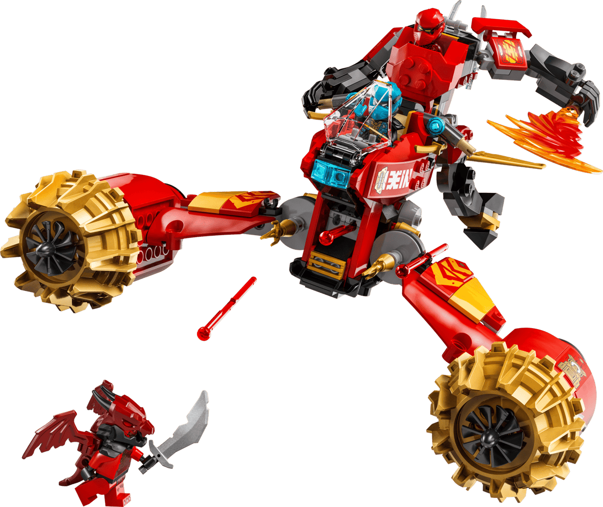 Kai's Mech Storm Rider- 333 Pcs