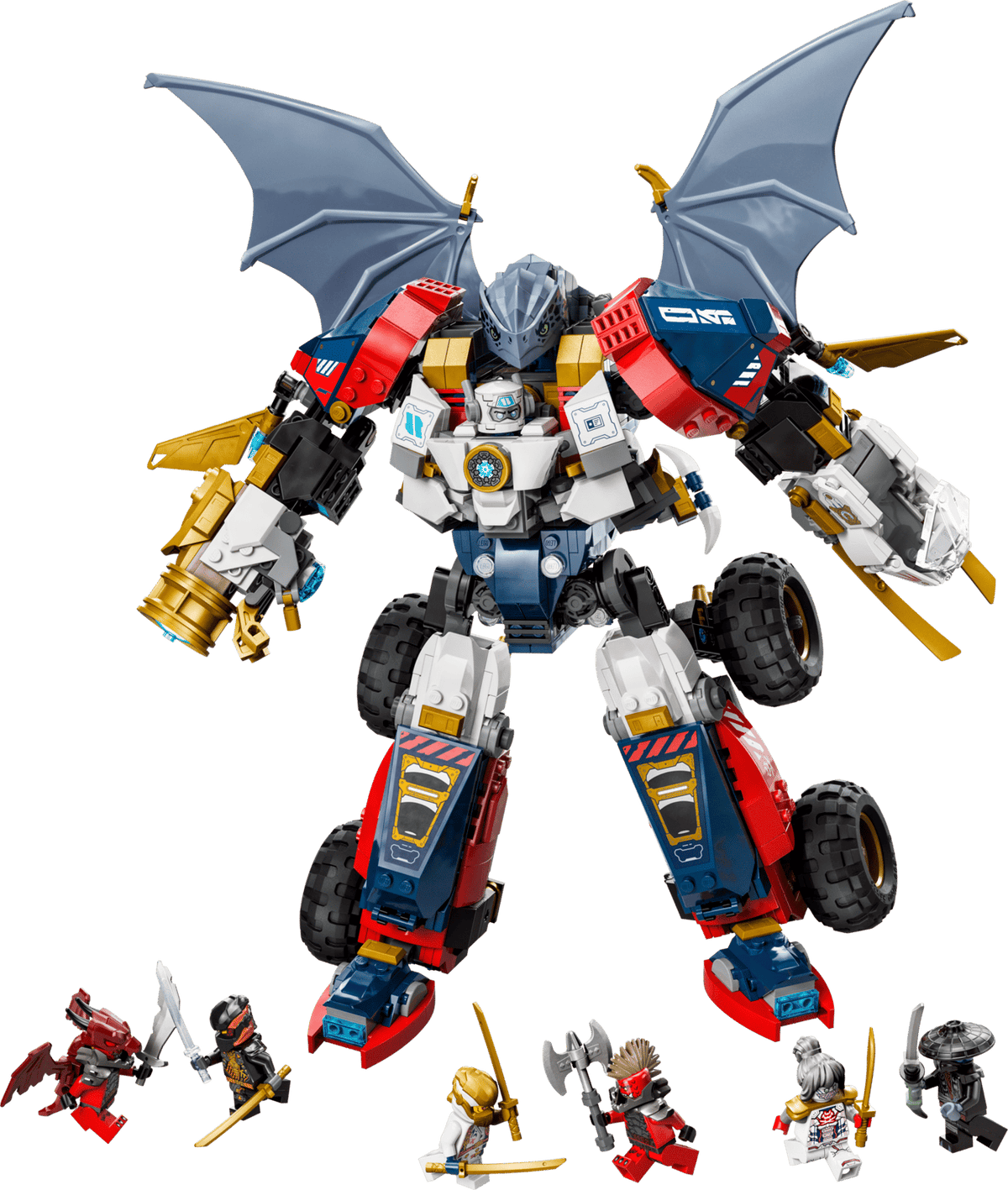 Zane's Ultra Combiner Mech- 1187 Pcs