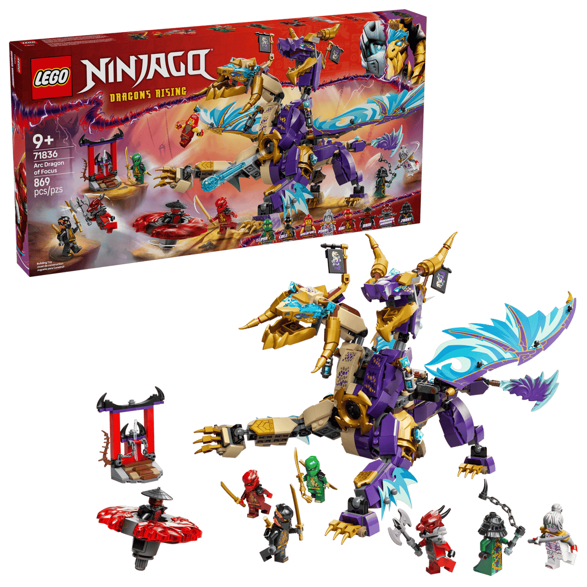 Arc Dragon of Focus- 869 Pcs