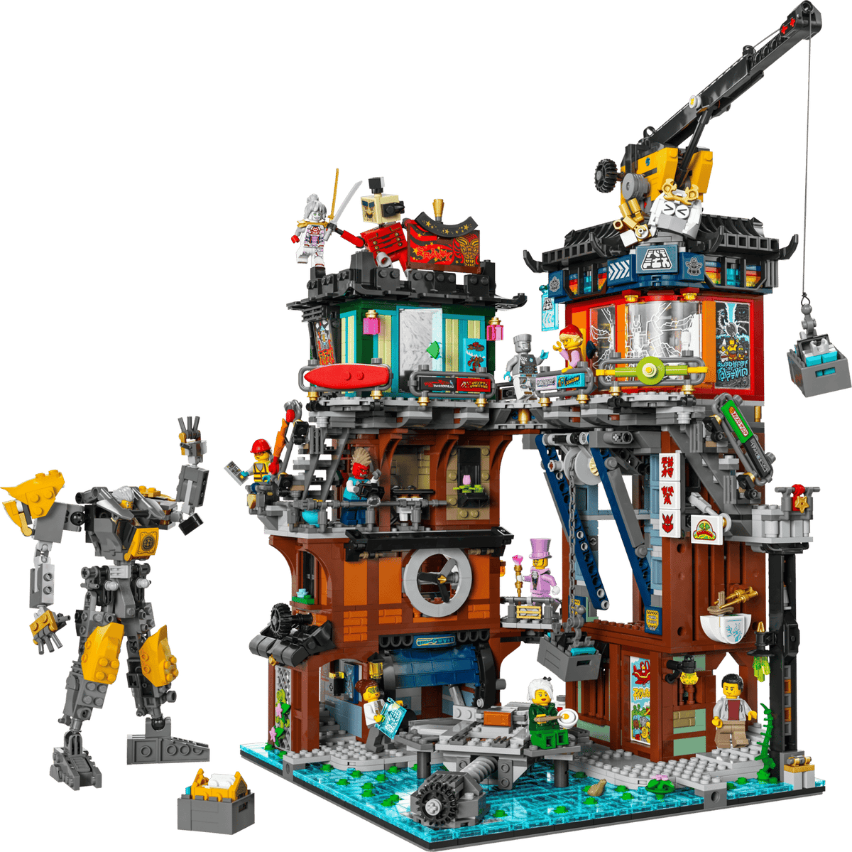 NINJAGO® City Workshops- 3244 Pcs (Rare Edition)