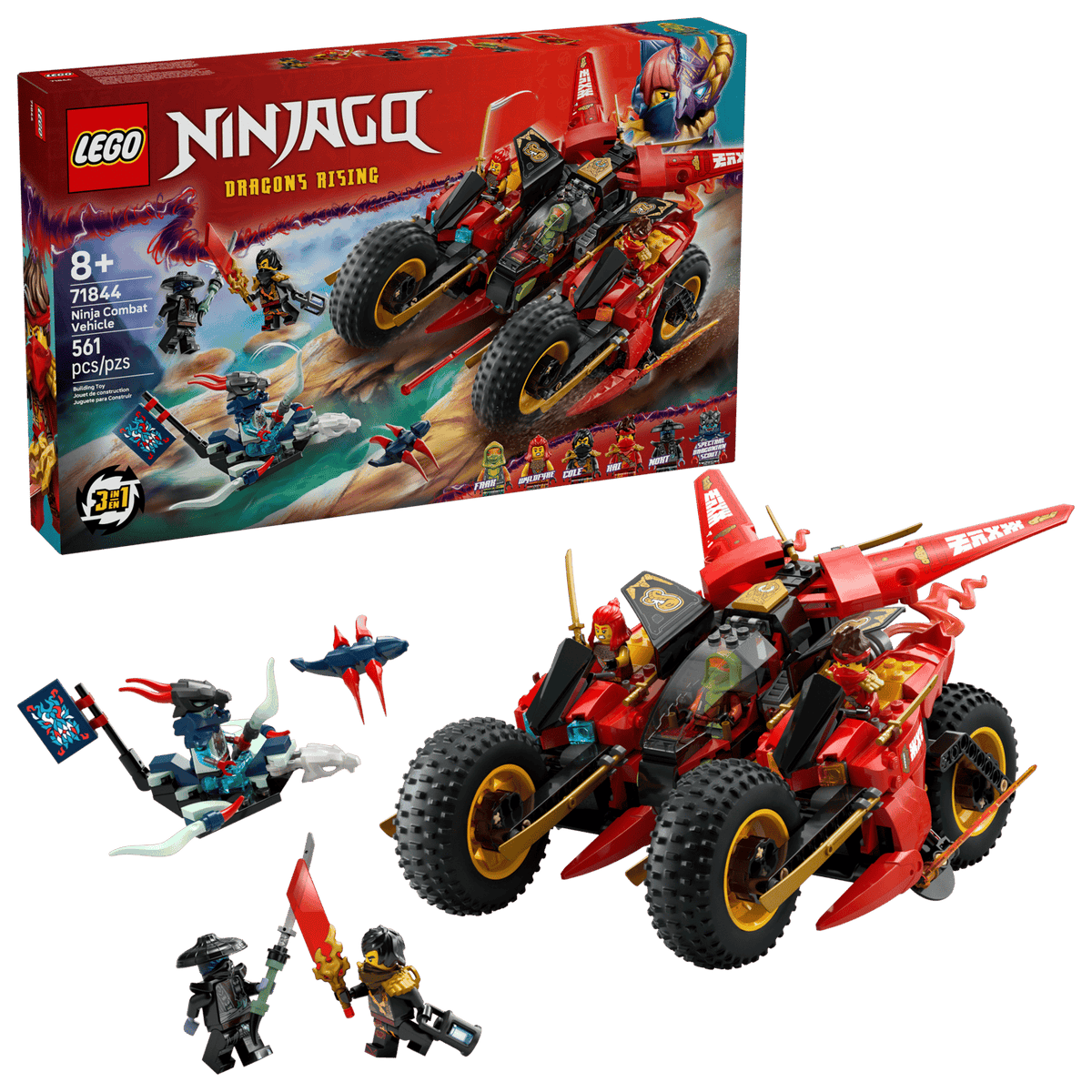 Ninja Combat Vehicle- 561 Pcs