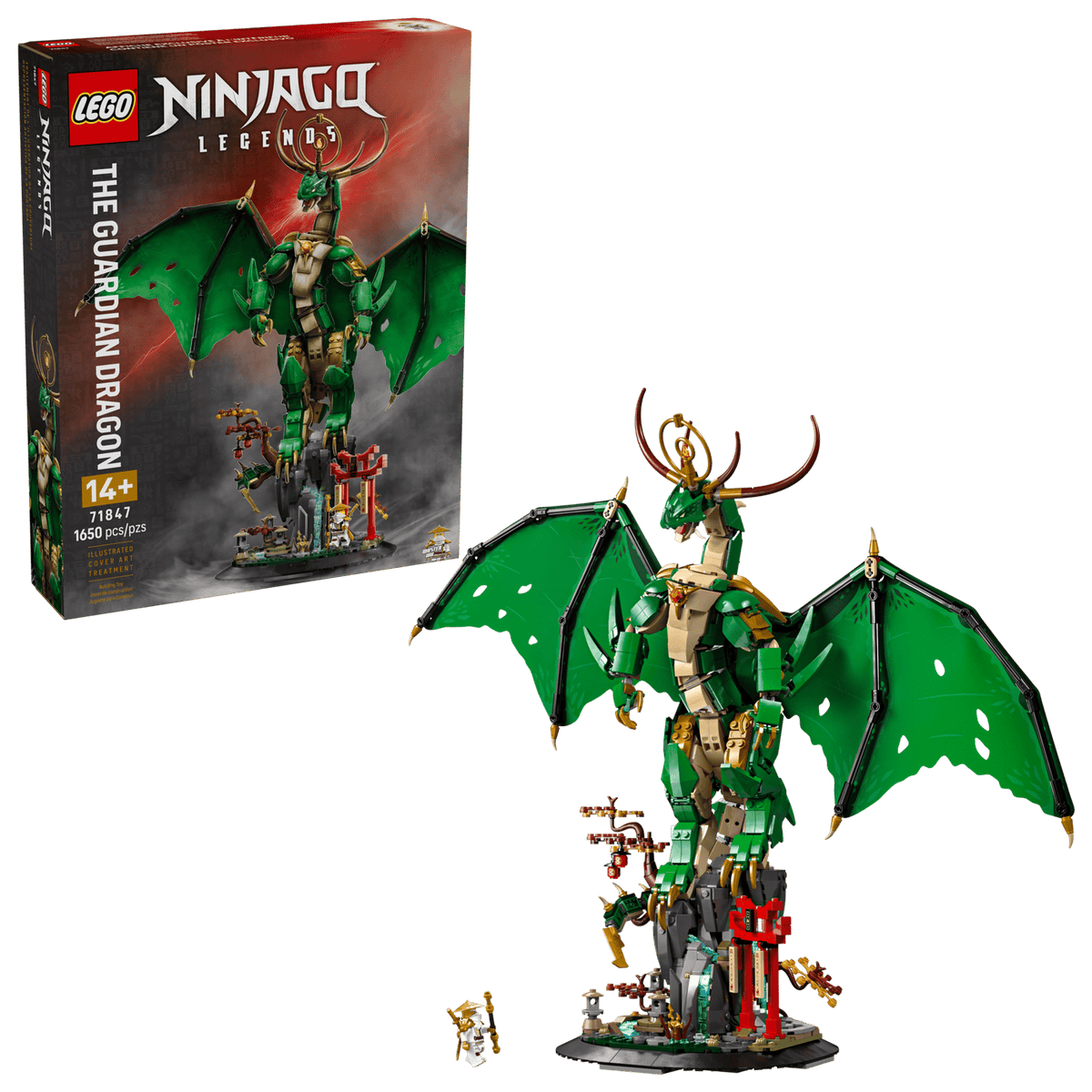 The Guardian Dragon- 1650 Pcs