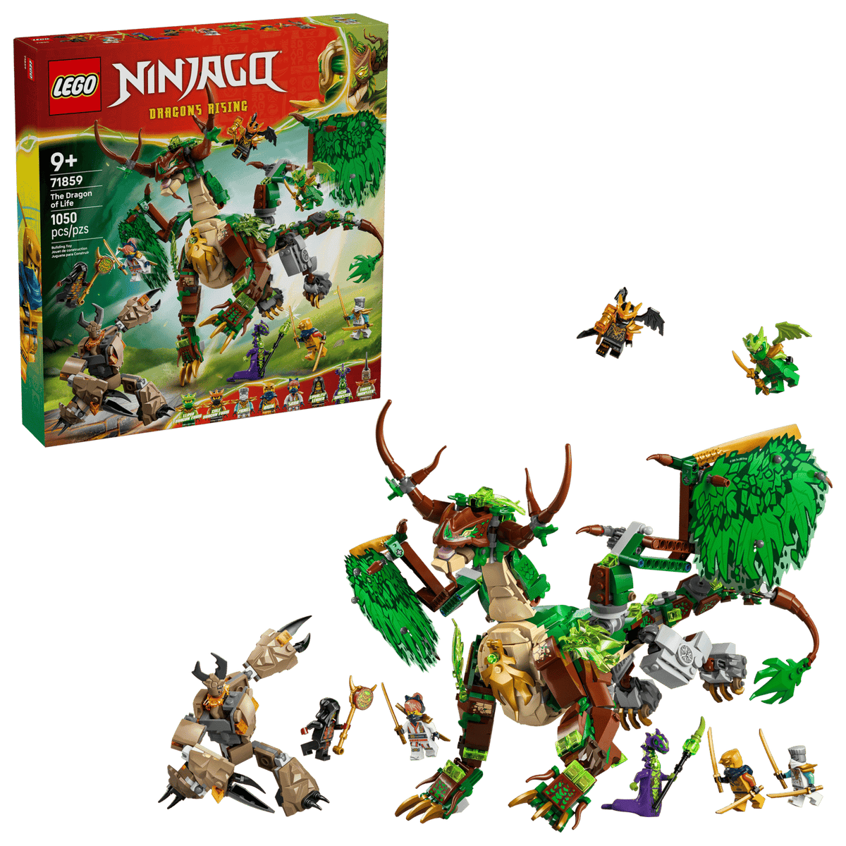 The Dragon of Life- 1050 Pcs