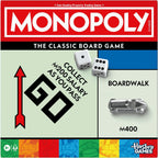 Monopoly Classic Game with Storage tray