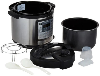 Stainless Steel Digital Pressure Cooker 11L Black