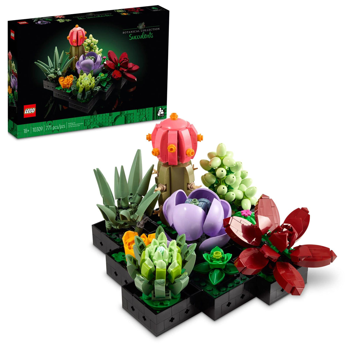 LEGO- Succulents- 771 pieces (Rare Edition)