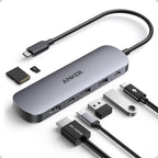 Anker USB-C Hub (7-in-1, Dual Display)