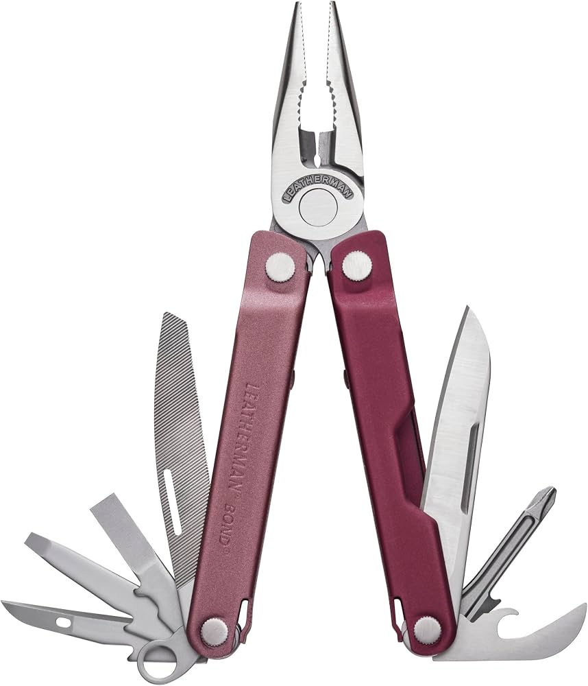 Leatherman Bond Multi-Tool - Heathered Cranberry