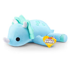 ZURU Hug-A-Lumps Weighted Stuffed Animal - Delilah Dino 7.8-Inch Medium