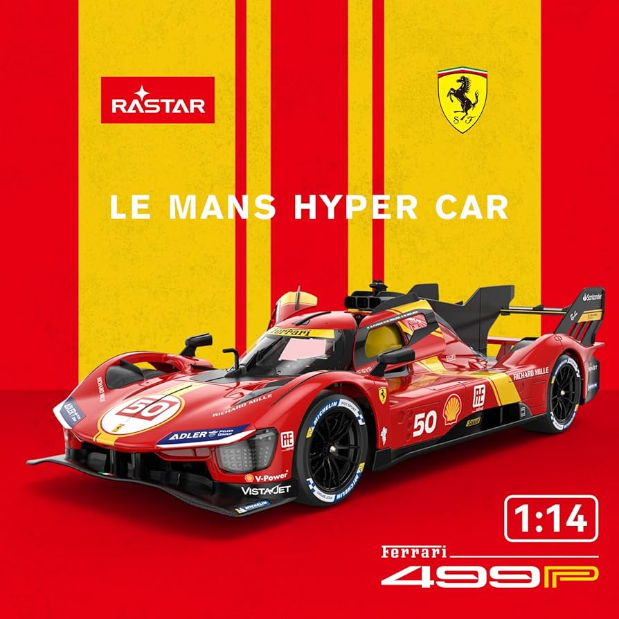 RASTAR - 1:14 FERRARI 499P USB CHARGING