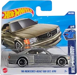 Hot Wheels - ´89 Mercedes-Benz 560 SEC AMG - Wild Widebody 2/5 - JBB11 - Pearl Slate Grey Metallic - Mattel 2025-1:64