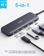 Anker 332 USB-C Hub (5-in-1)