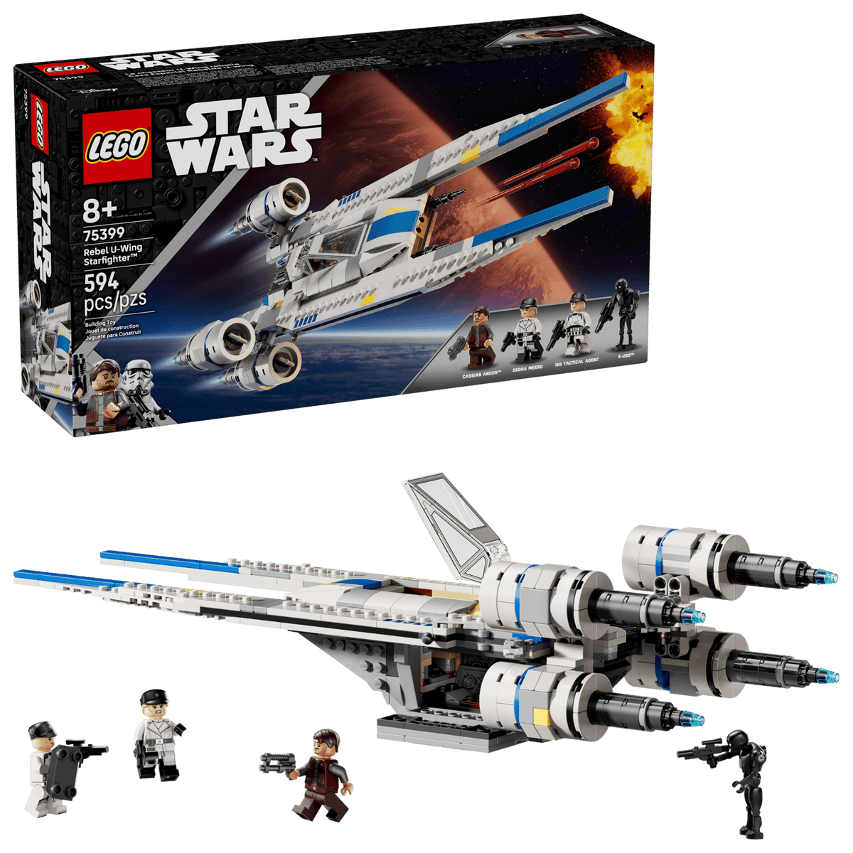 Rebel U-Wing Starfighter- 594 Pcs