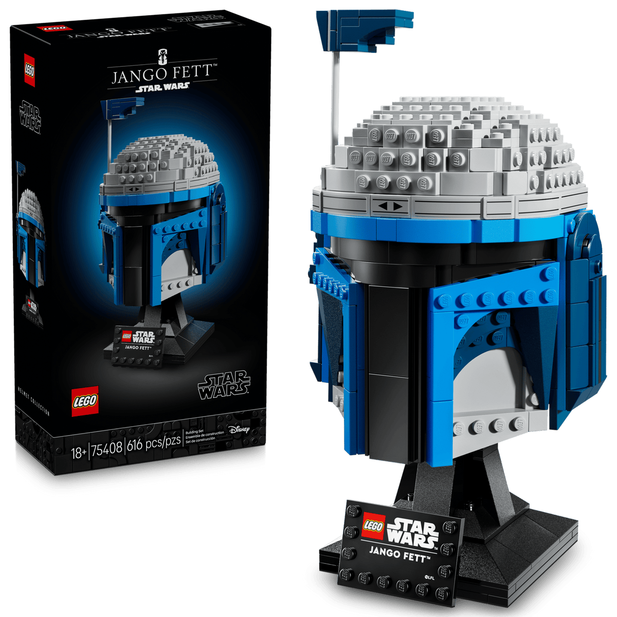 Jango Fett Helmet- 616 Pcs