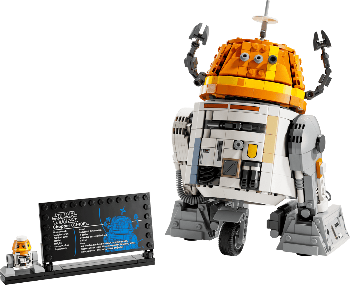 Chopper (C1-10P) Astromech Droid- 1039 Pcs