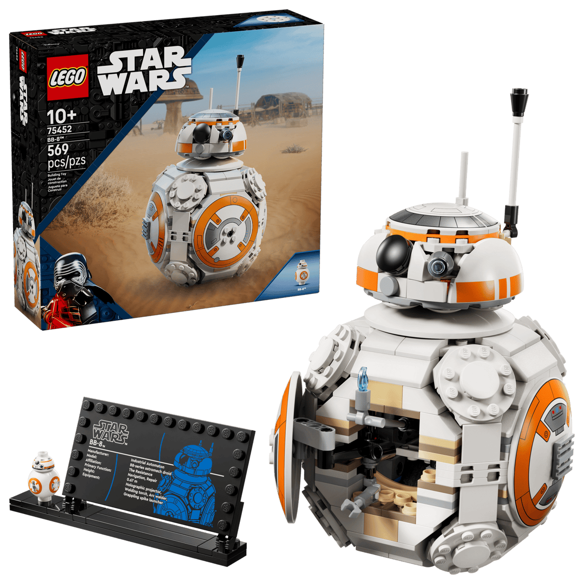 BB-8 Astromech Droid- 569 Pcs