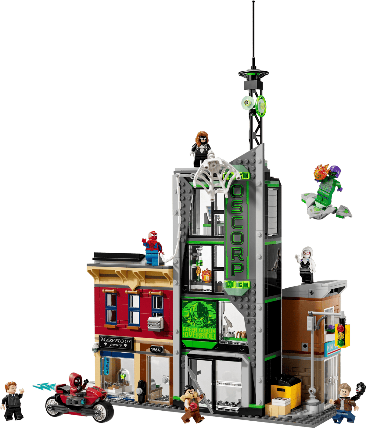 Spider-Man vs. Oscorp- 808 Pcs