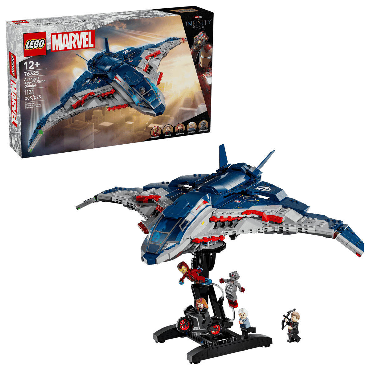 Avengers: Age of Ultron Quinjet- 1131 Pcs