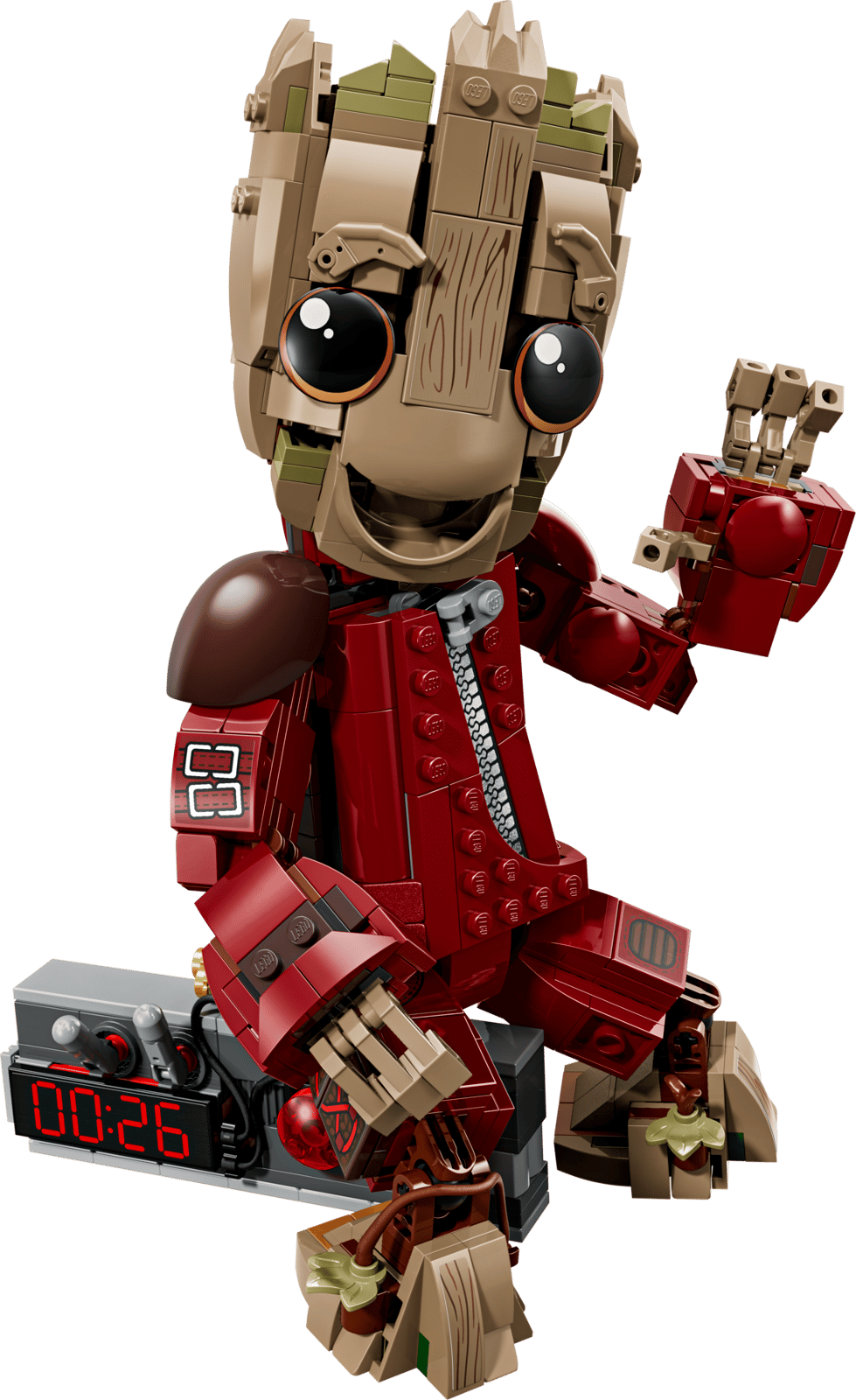 Ravager Jumpsuit Groot- 604 Pcs