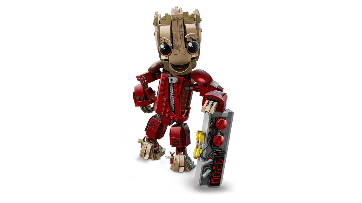 Ravager Jumpsuit Groot- 604 Pcs