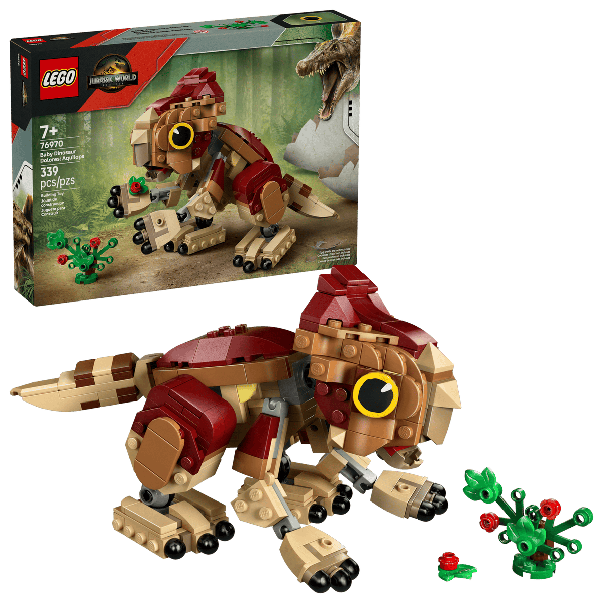 Baby Dinosaur Dolores: Aquilops- 339 Pcs