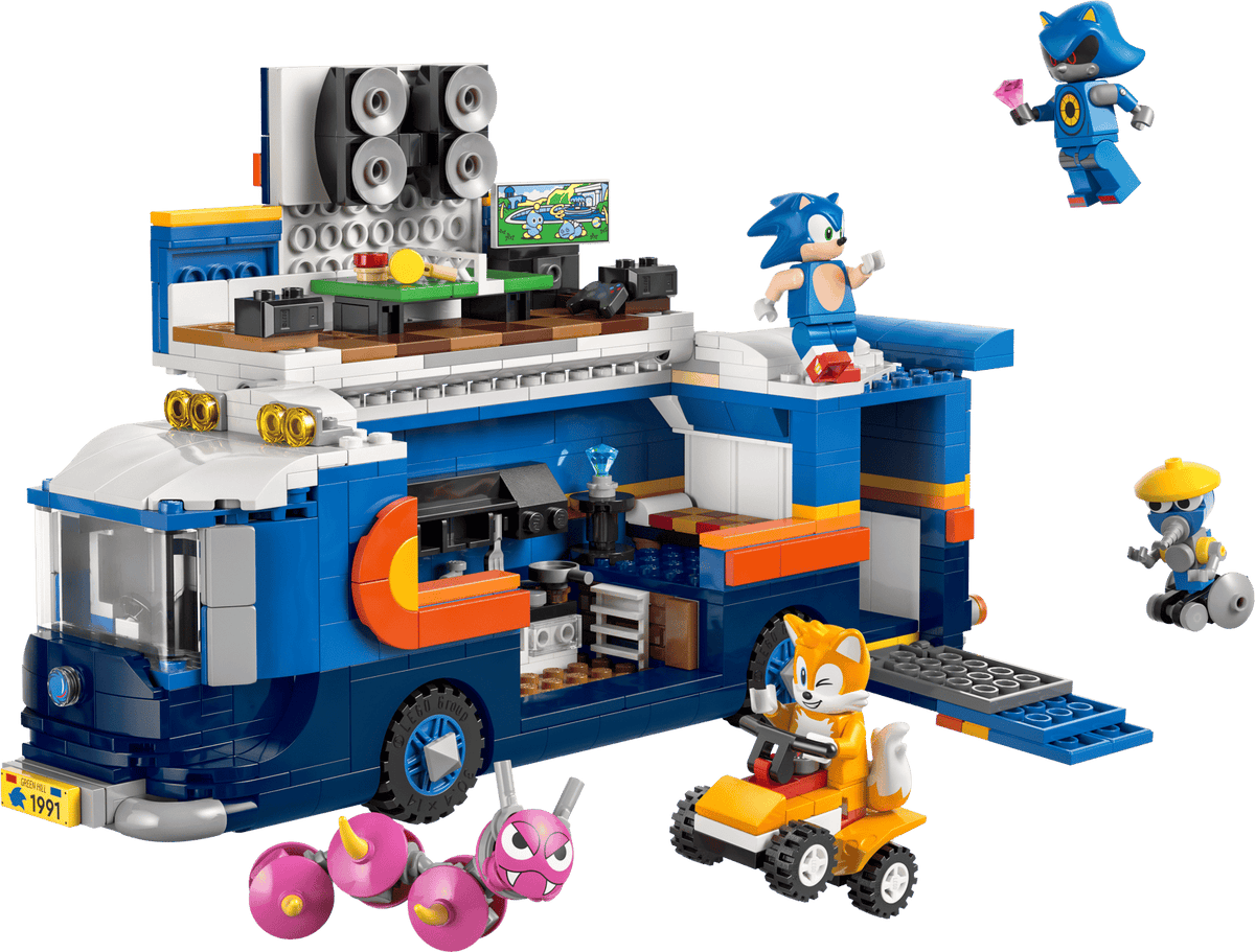 Team Sonic Command Truck- 747 Pcs