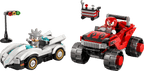 Silver's Car vs. Knuckles' Monster Truck- 378 Pcs