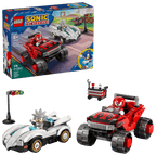 Silver's Car vs. Knuckles' Monster Truck- 378 Pcs