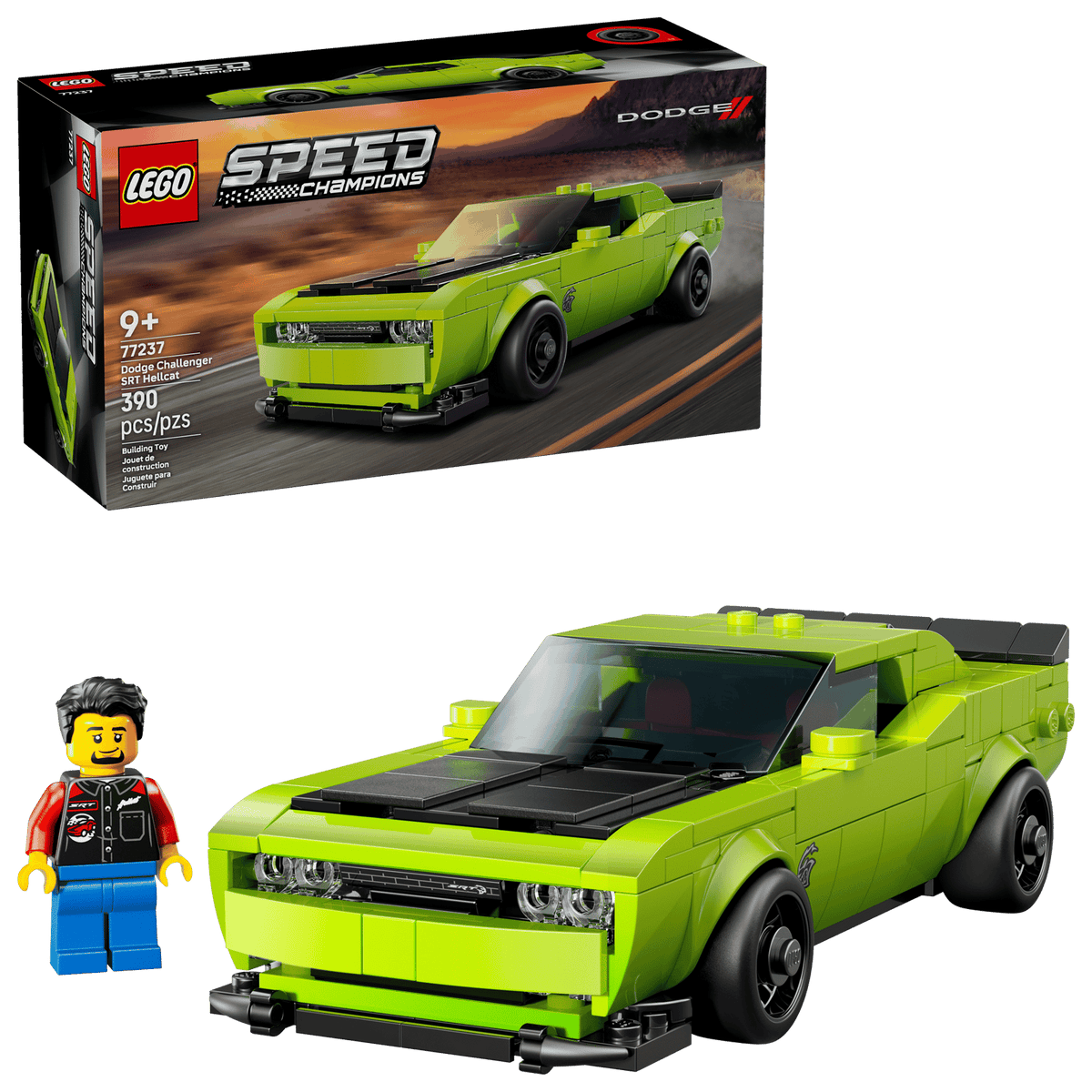 Dodge Challenger SRT Hellcat Sports Car- 390 Pcs