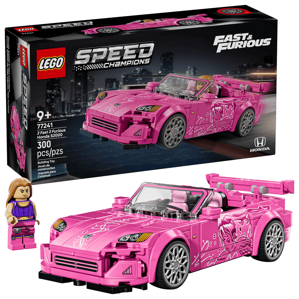 2 Fast 2 Furious Honda S2000- 300 Pcs