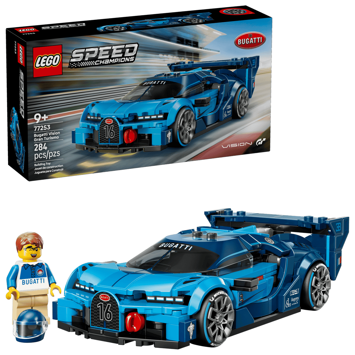 Bugatti Vision GT Hyper Sports Car- 284 Pcs