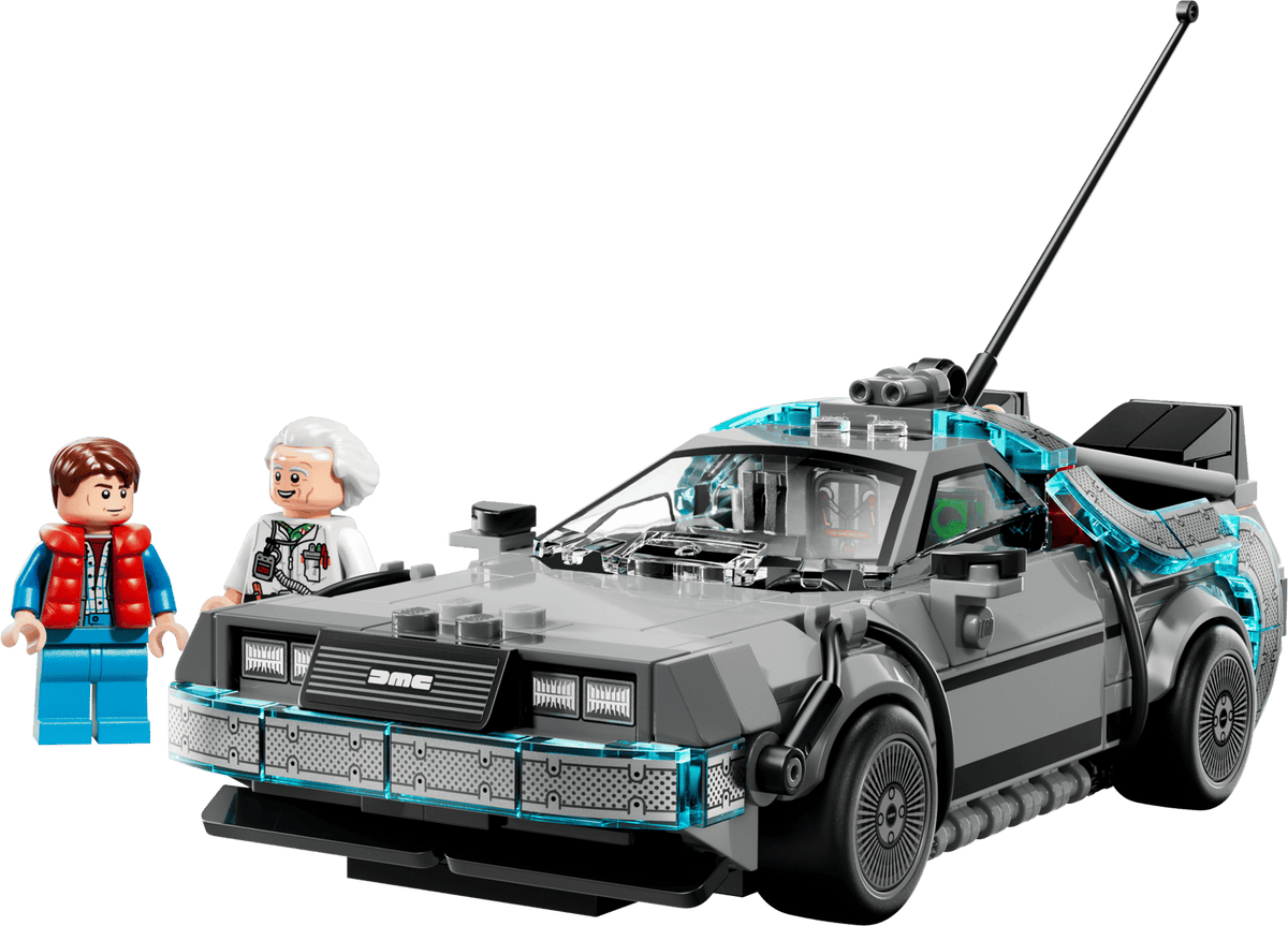 Time Machine from Back to the Future- 357 Pcs