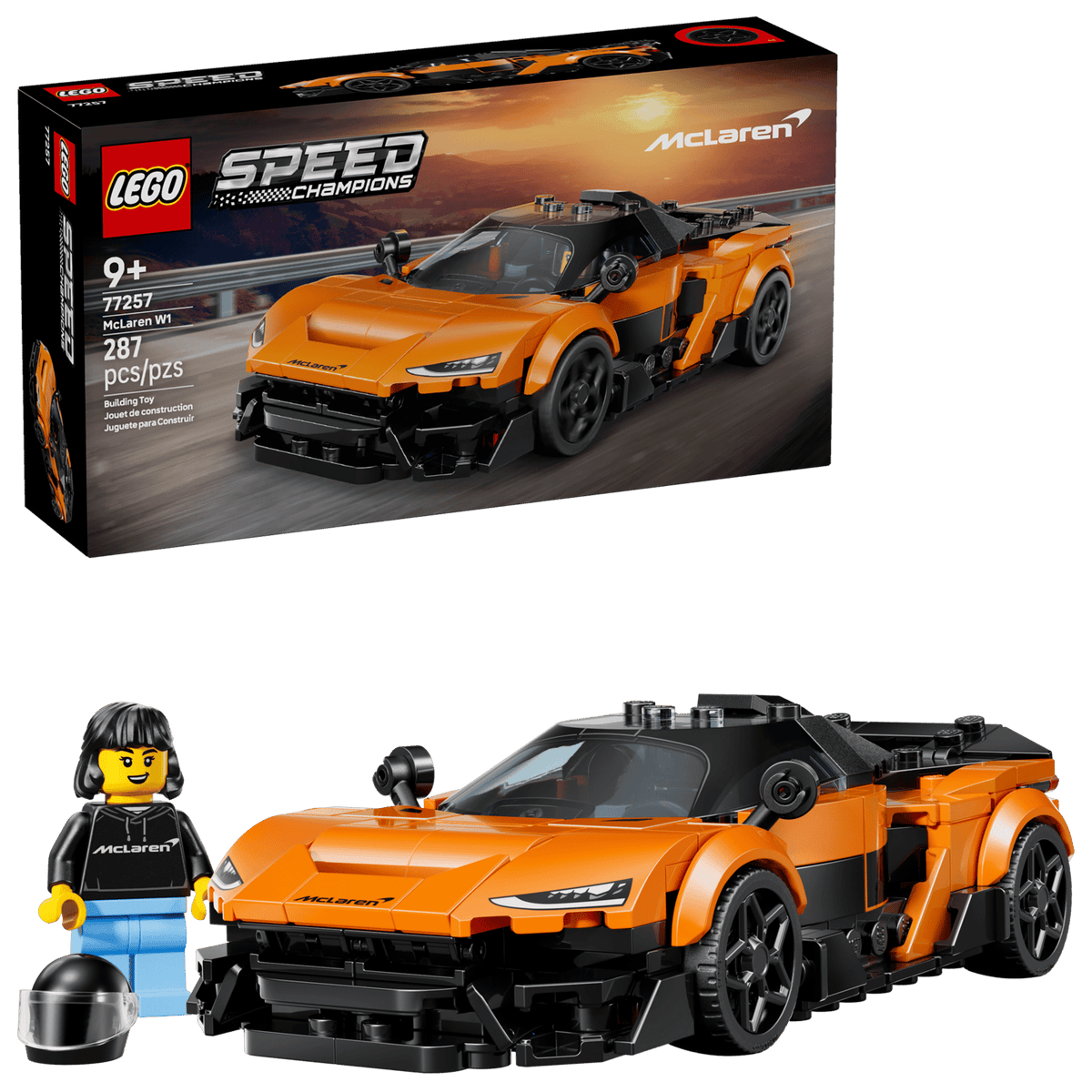 McLaren W1- 287 Pcs