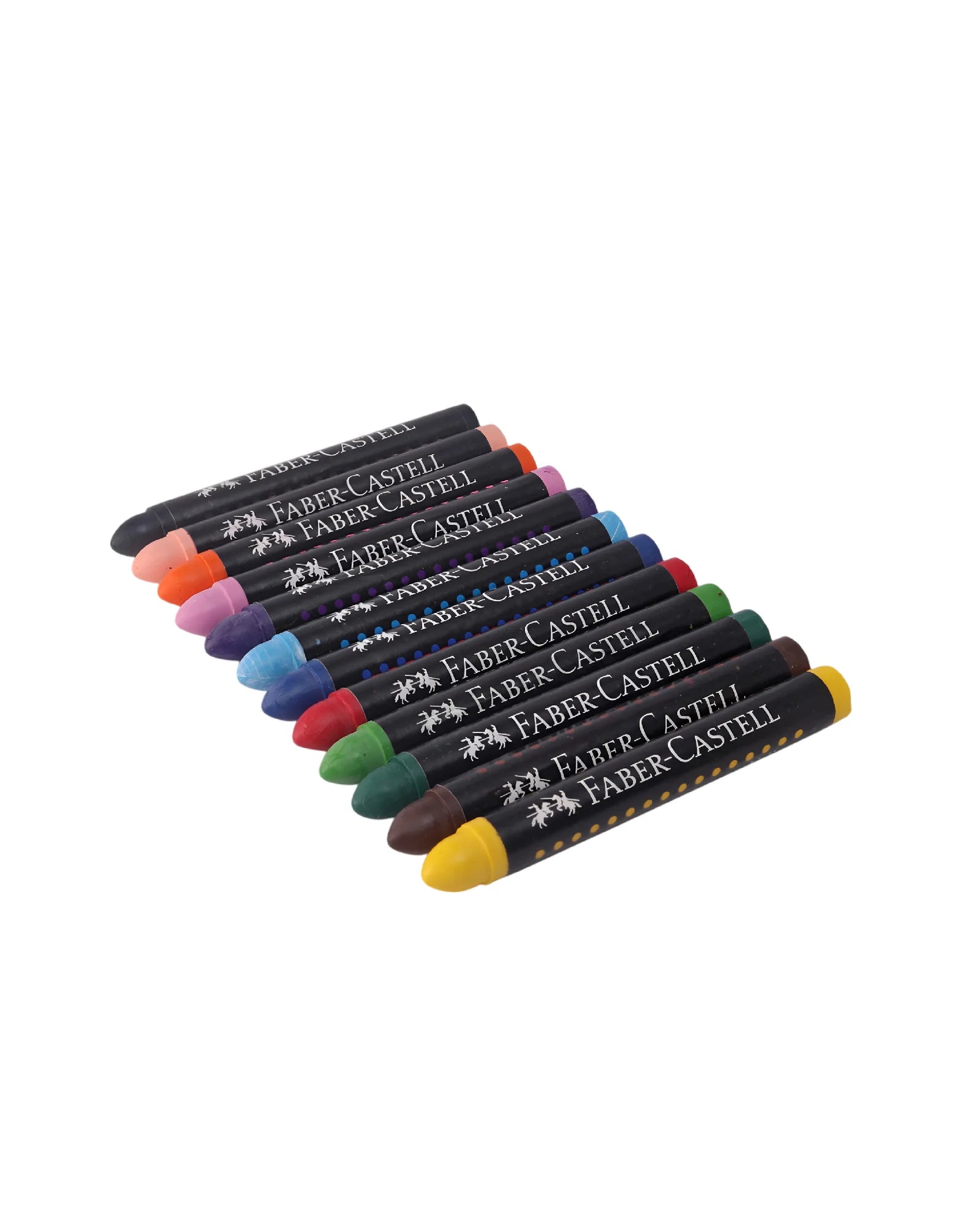 Faber Castell Wax Crayons Color Set 90mm 12cl