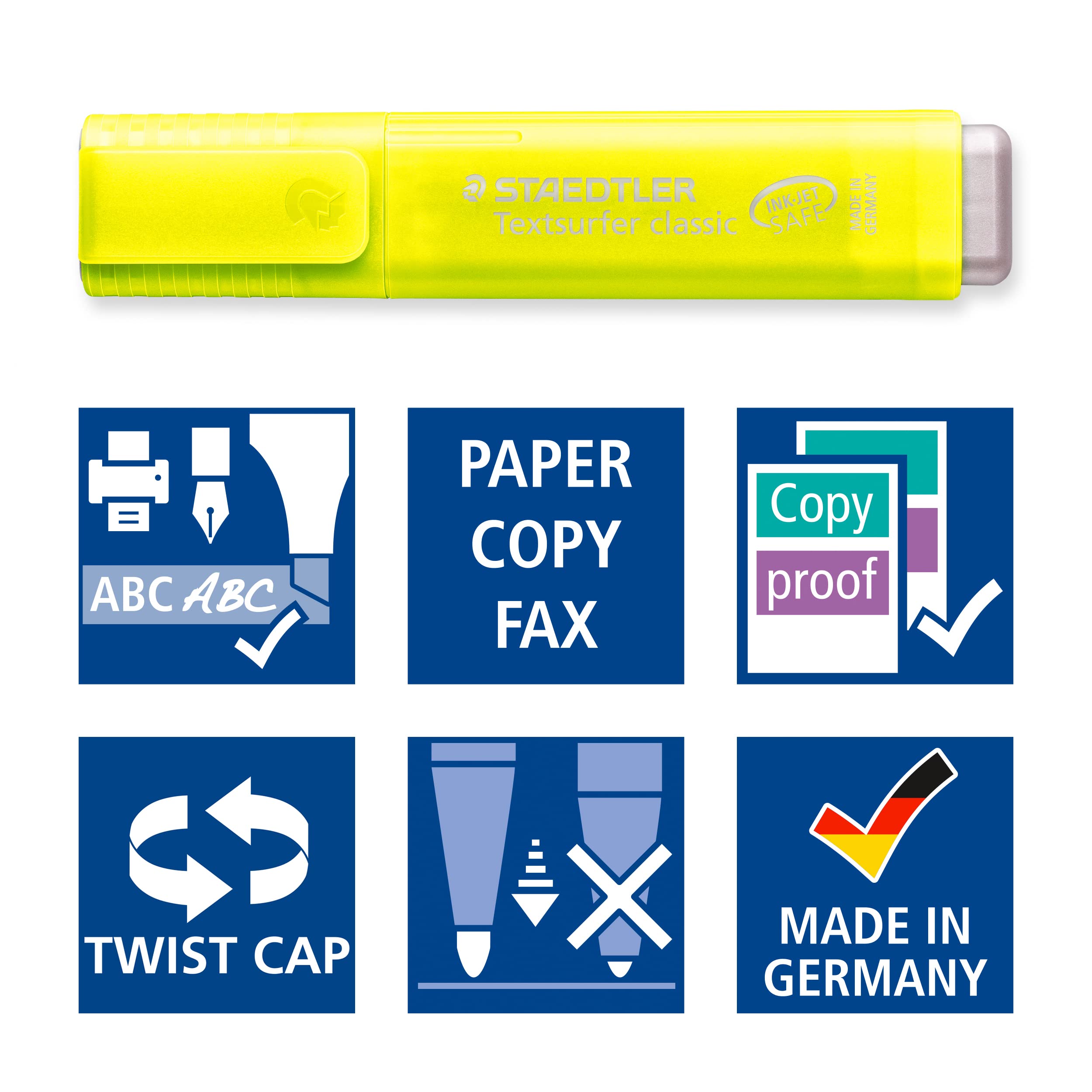 STEADTLER HIGHLIGHTER SET 6PCS 364 P WP6