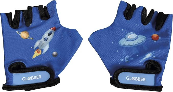 Globber Toddler Gloves Rocket Blue