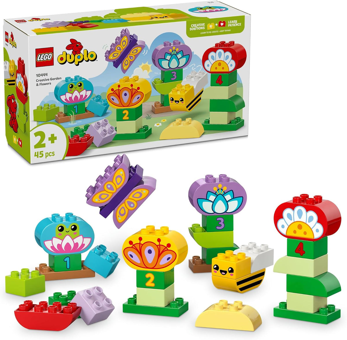 LEGO DUPLO Creative Garden & Flowers – 45 Pieces (10444)