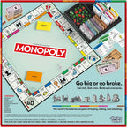 Monopoly Classic Game with Storage tray