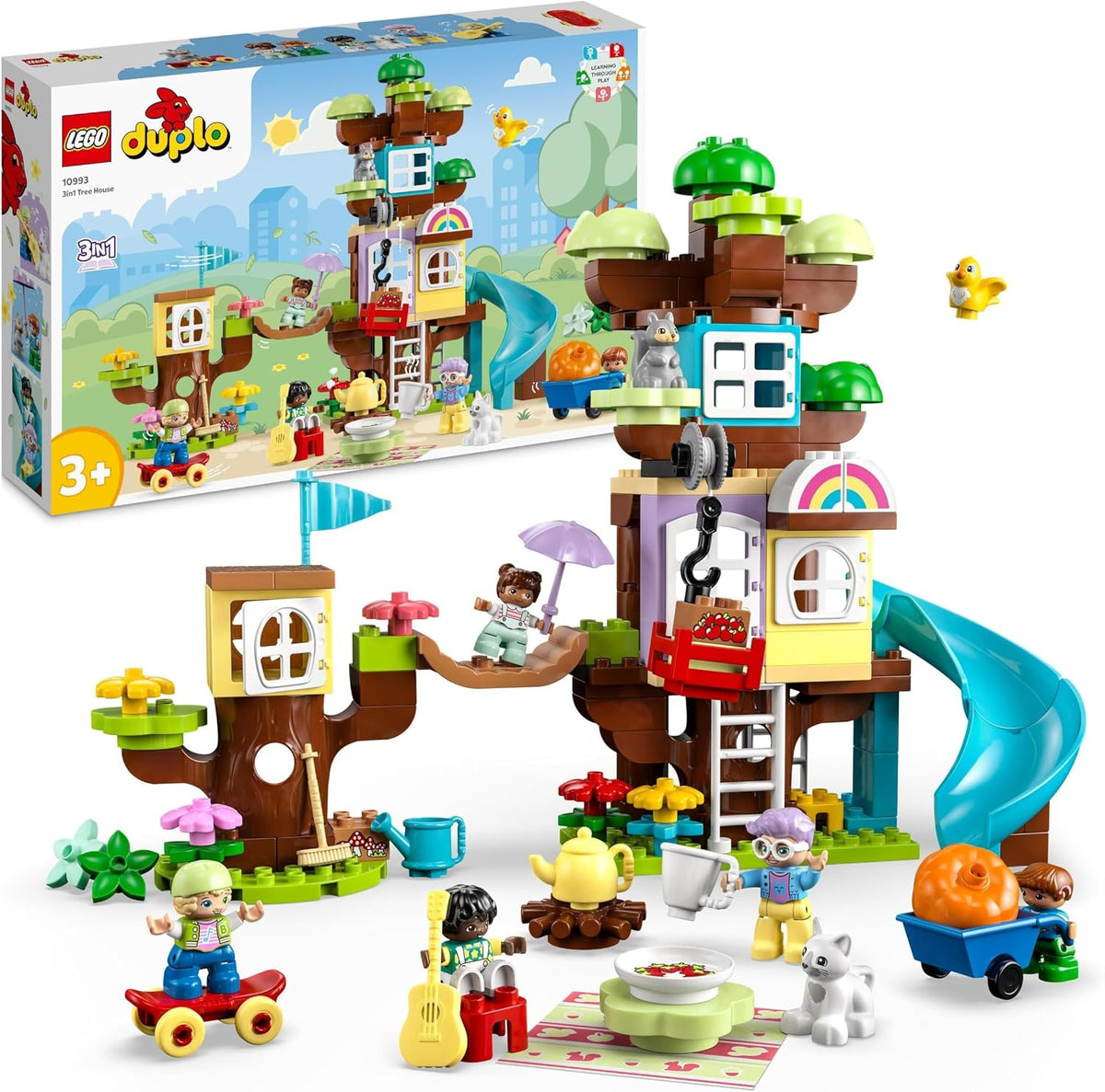 LEGO DUPLO 3in1 Tree House – 126 Pieces (10993)