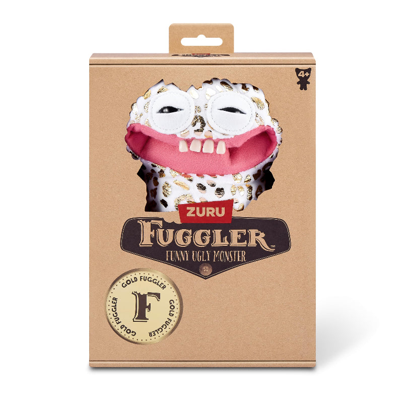 Fuggler 9-Inch Gold Fuggs Plush Series 1- Grin Grin